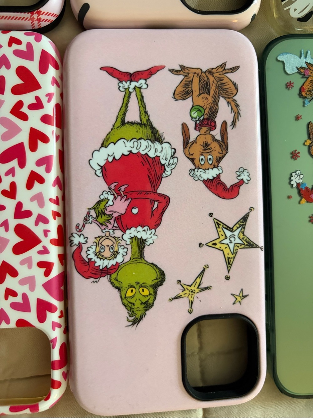 IPhone 11 phone cases. Good condition. Assorted Pink, Purple, Navy & Patterned - Picture 3 of 7